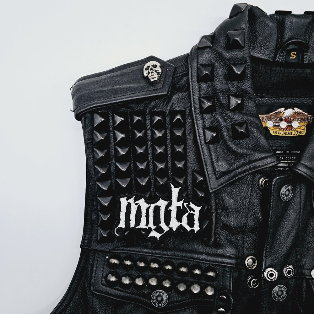 MGLA SHAPED LOGO EMBROIDERED PATCH