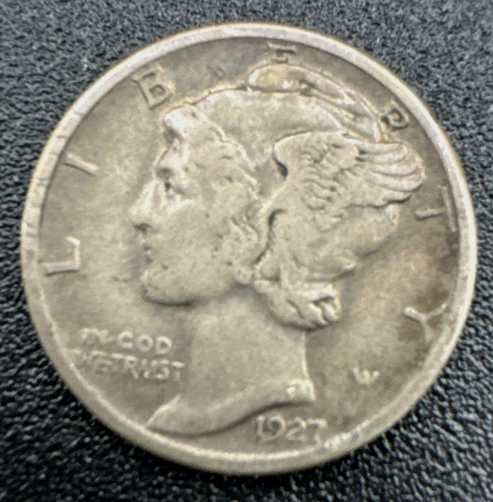 1927 D Mercury Dime