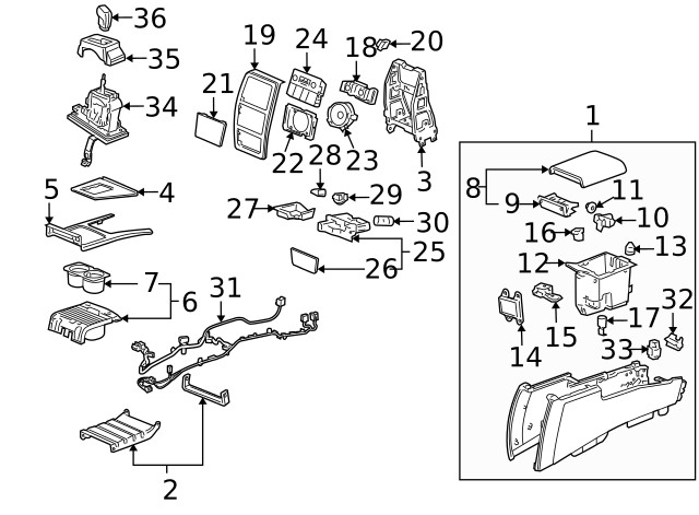 Genuine GM Shift Plate 15867908