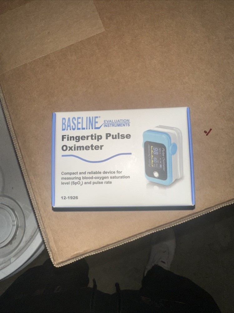Fingertip Pulse Oximeter SpO2 Blood Oxygen Meter