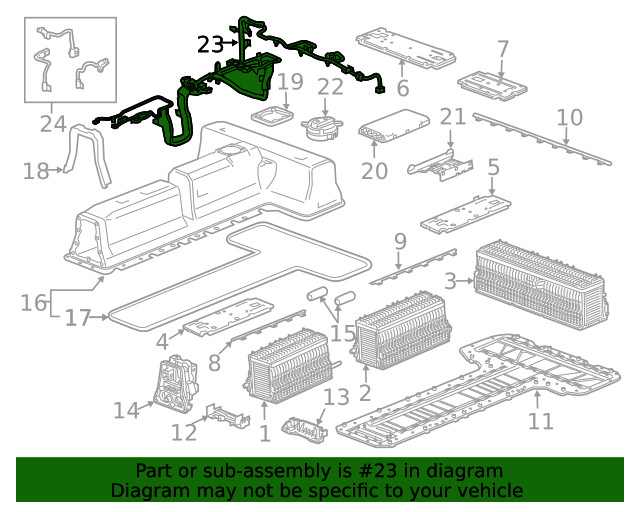 Genuine GM Harness 24289857