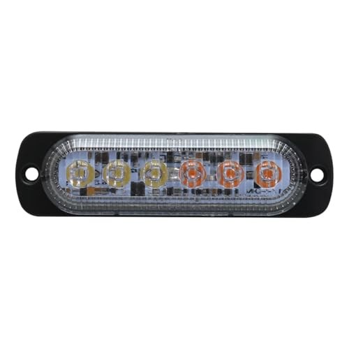 Lighting RS70016W-A Switching 6-LED Ultra Slim Flush Mount 19-Flash Pattern