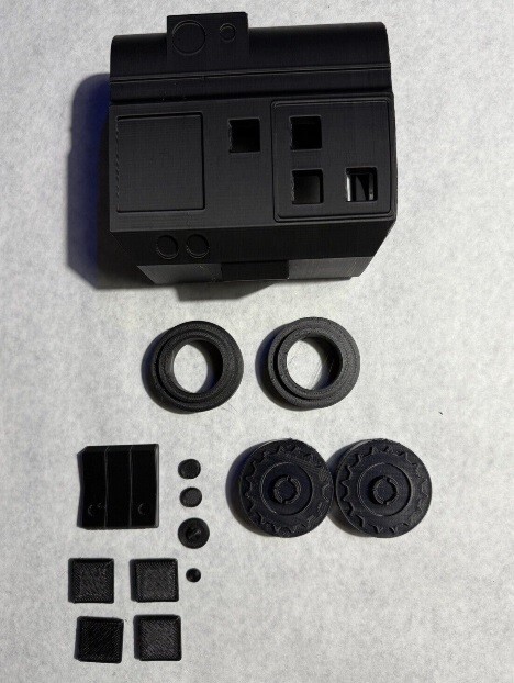 Tie Fighter Pilot Chest , Chest Box And Back Armor
