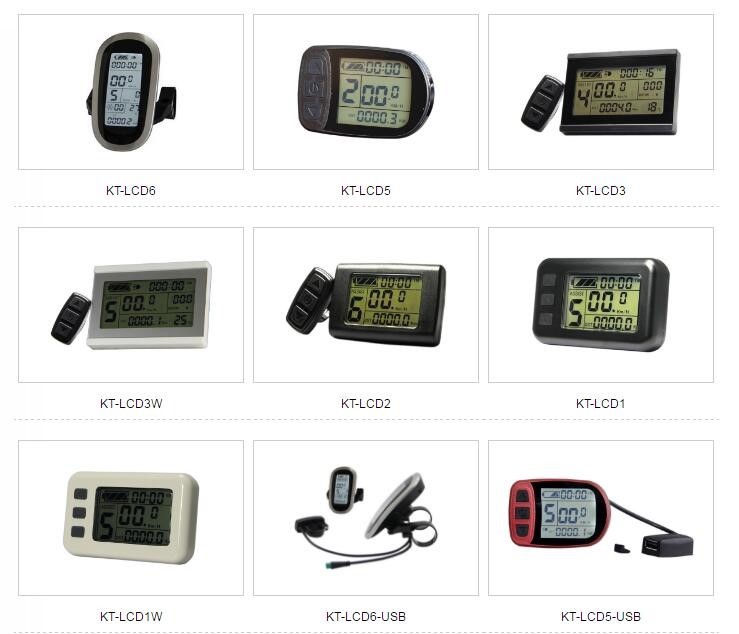 24-48V KT LCD3 Display Meter/Control Panel Ebike, Electric Bicycle
