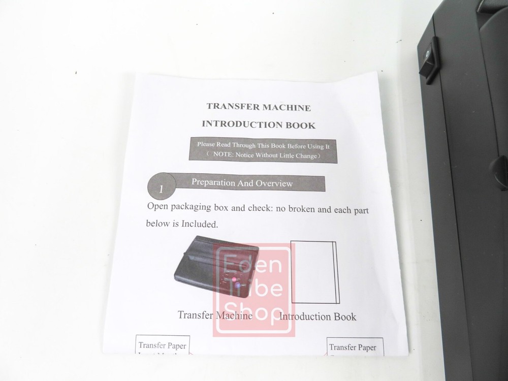 Thermal Tattoo Transfer Machine Stencil Printer Black Model 116F Studio