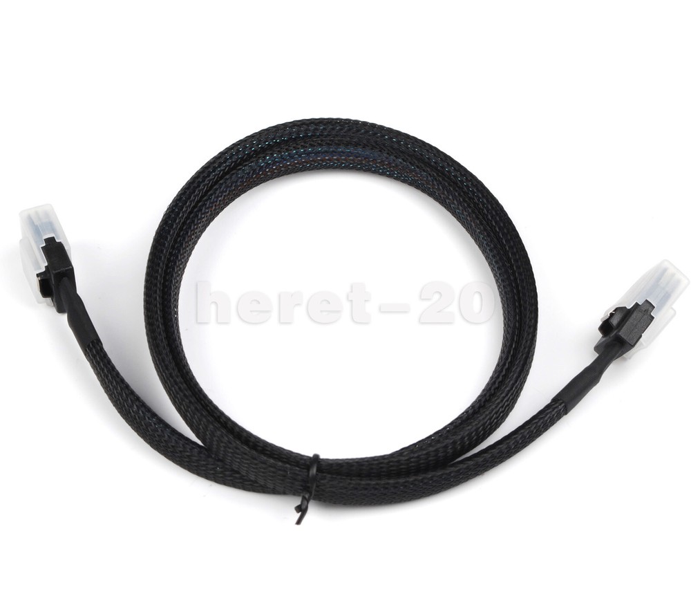 4PCS SFF-8087 to SFF-8087 Internal Mini SAS 36Pin Server Hard Disk RAID Cable 1M