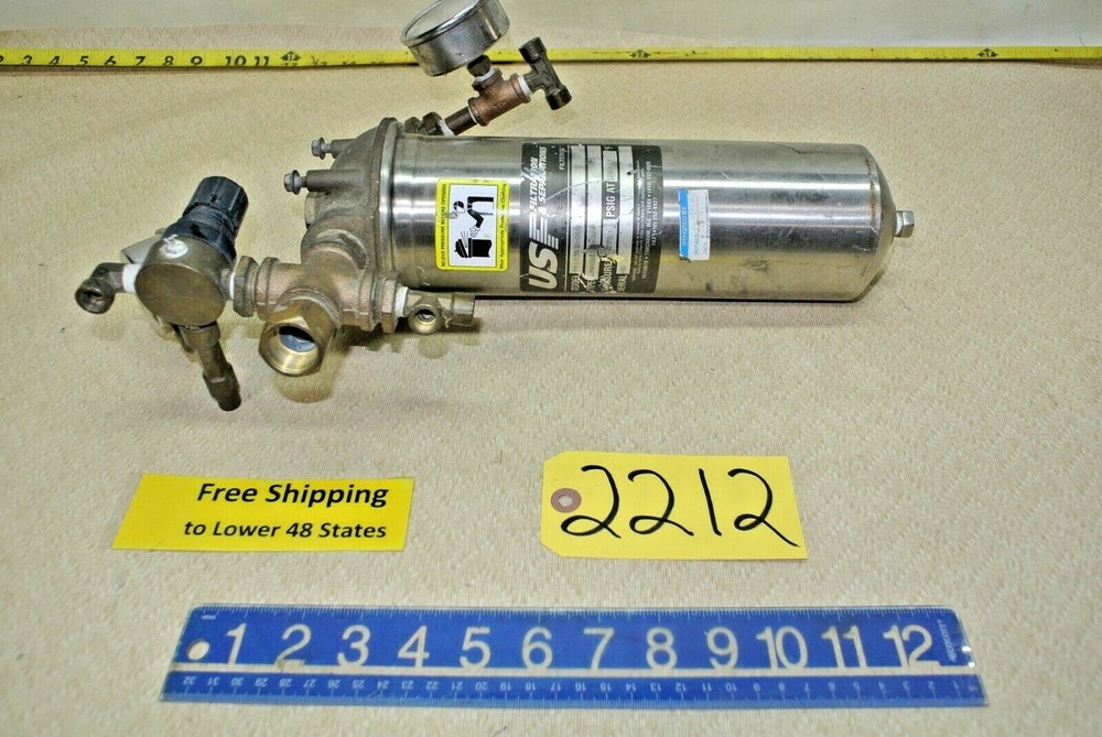 3 pcs. Air Filter/Regulators/Separator Pneumatic Machine Shop Tools FREE SHIP!