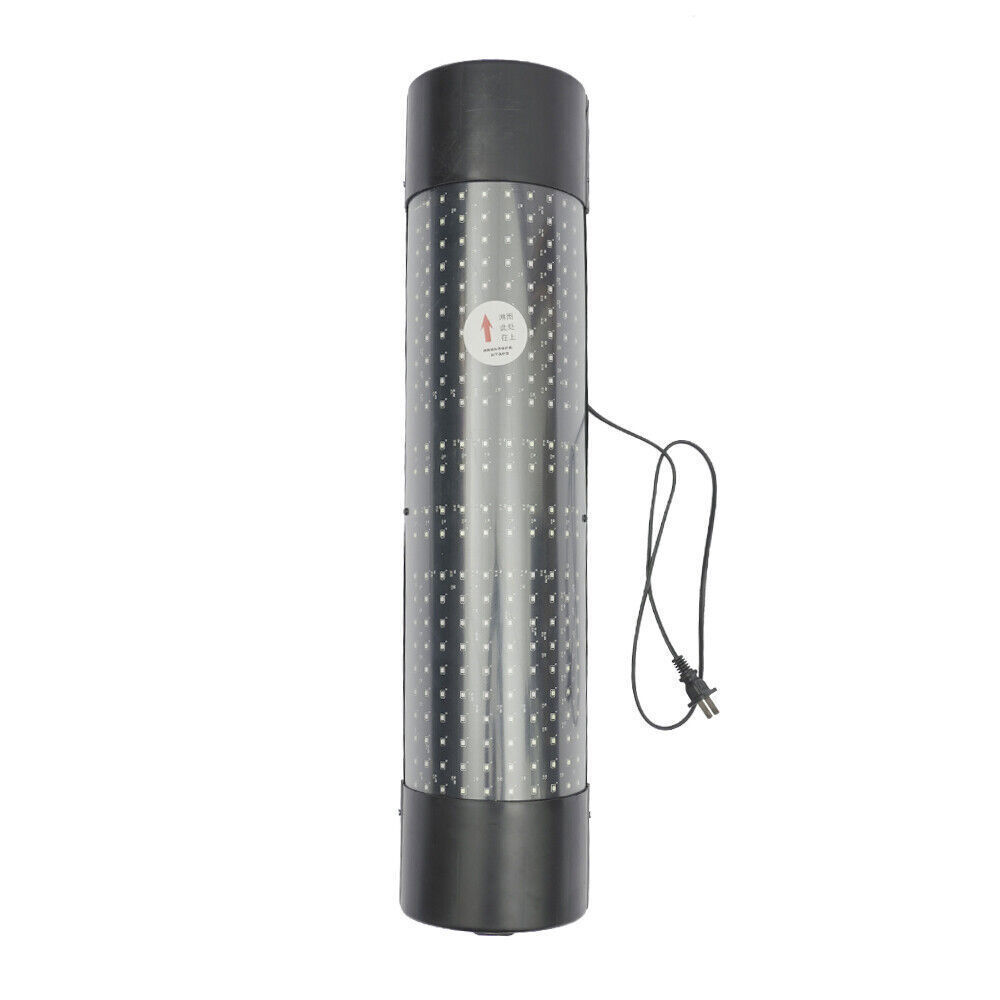 LED Rotating Wall Light Barber Pole Waterproof Salon Barber Pole Shop Sign Light