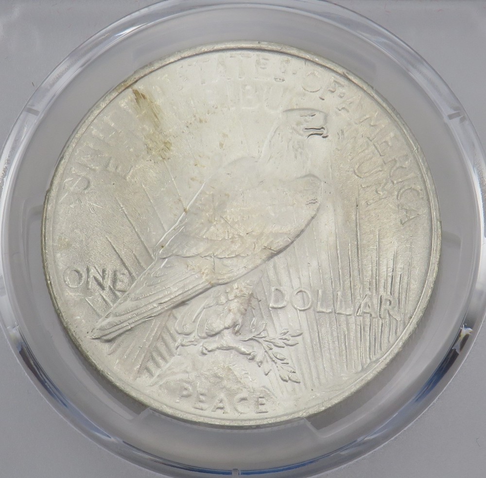 1923 P Peace Dollar - PCGS MS63 - Cert# 50404981
