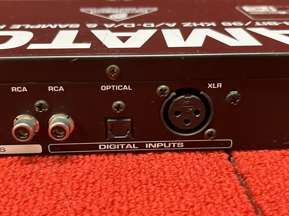 Used Behringer Ultramatch Pro SRC2496 AD/DA Sample Rate Converter Good Condition