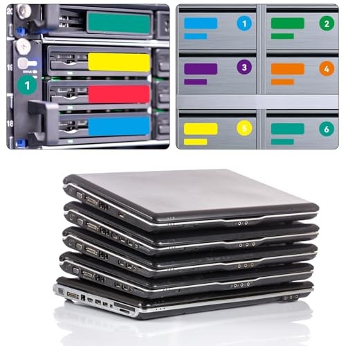 21 Sheets Color Coding Labels Classroom Laptop Label for Organization