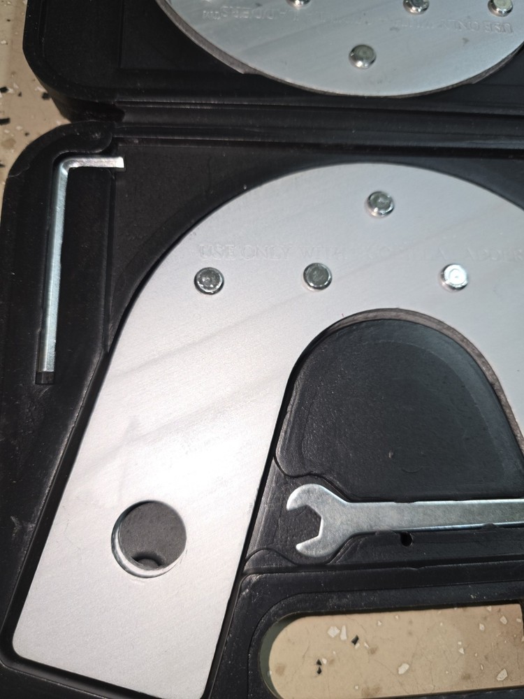 Gorilla Ladder Static Hinge Rail Bracket Kit Scaffold Mode Case with Wrench