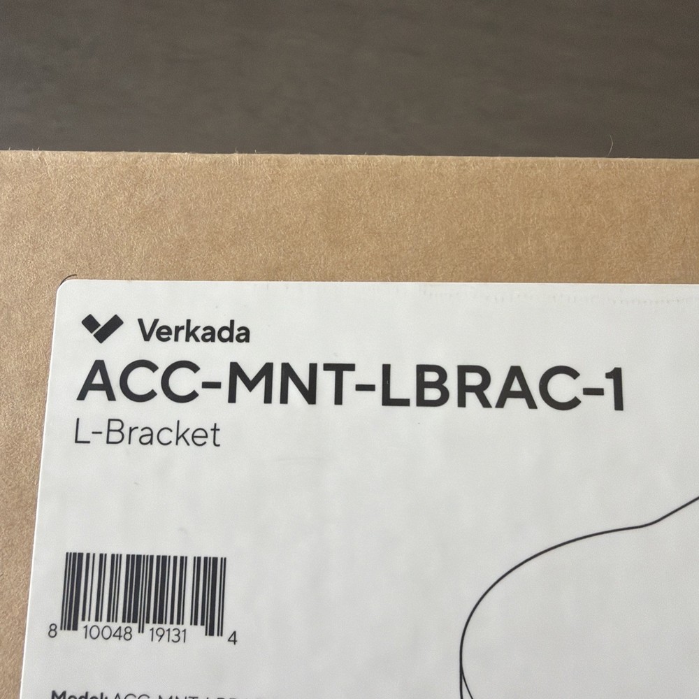 VERKADA ACC-MNT-LBRAC-1 L-BRACKET MOUNT 2A-69011-A