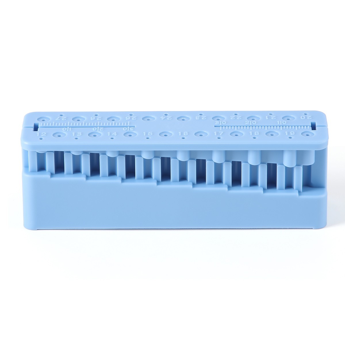 Dental Endo Measuring Block Endodontic File Holder Measuring Ruler Autoclavable