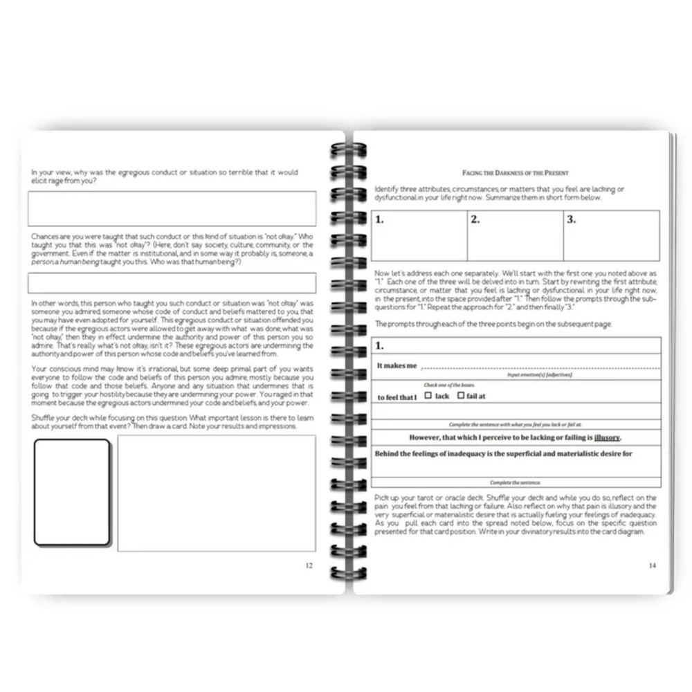 Tarot Shadow Work Book | Shadow Work | Tarot Journal | Witchy Notebook