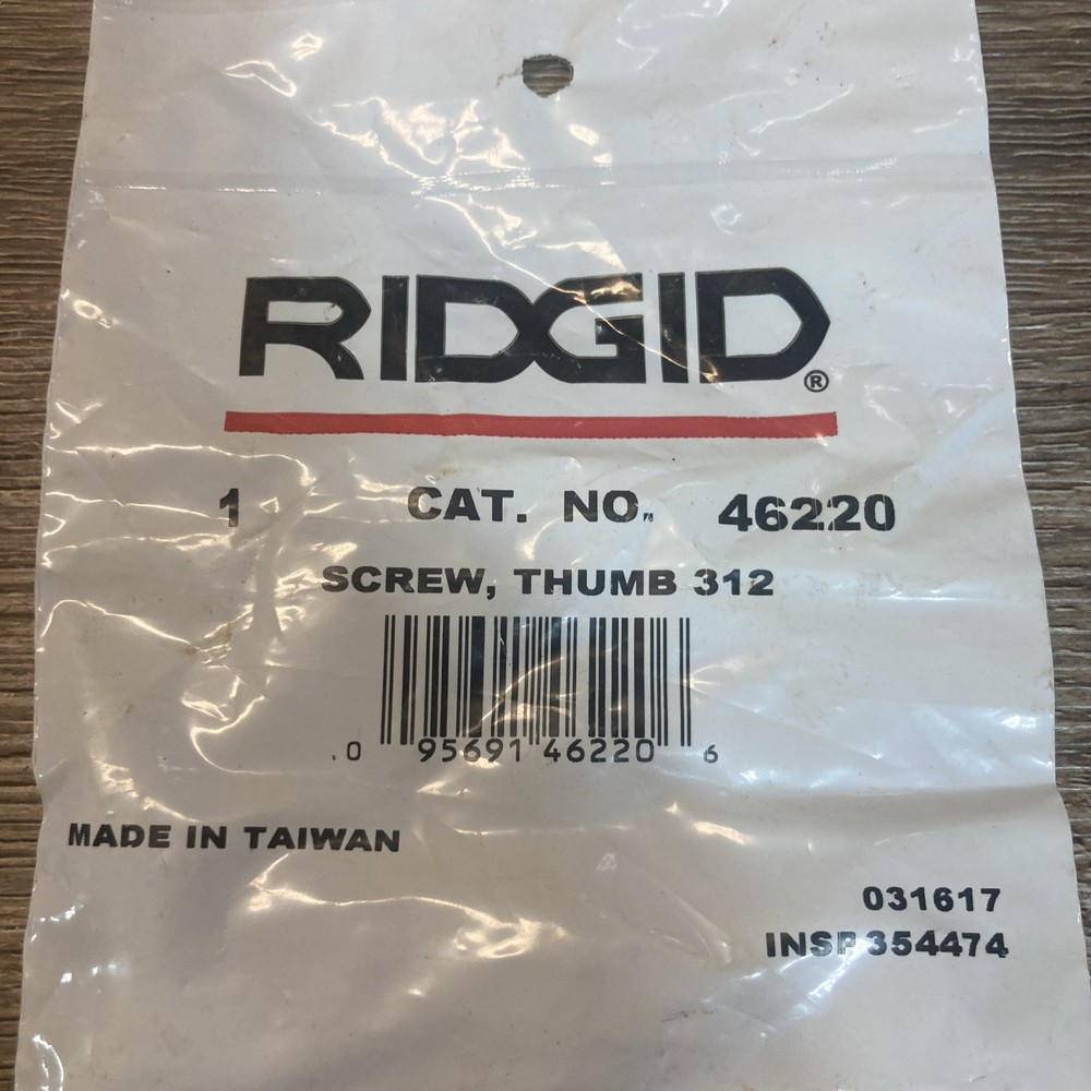 Ridgid 46220 Thumb Screw