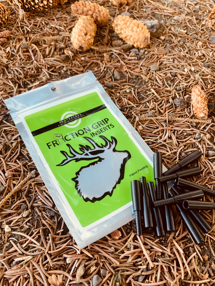 Archery Arrow Inserts that keep tips tight— FRICTION GRIP ARROW INSERTS