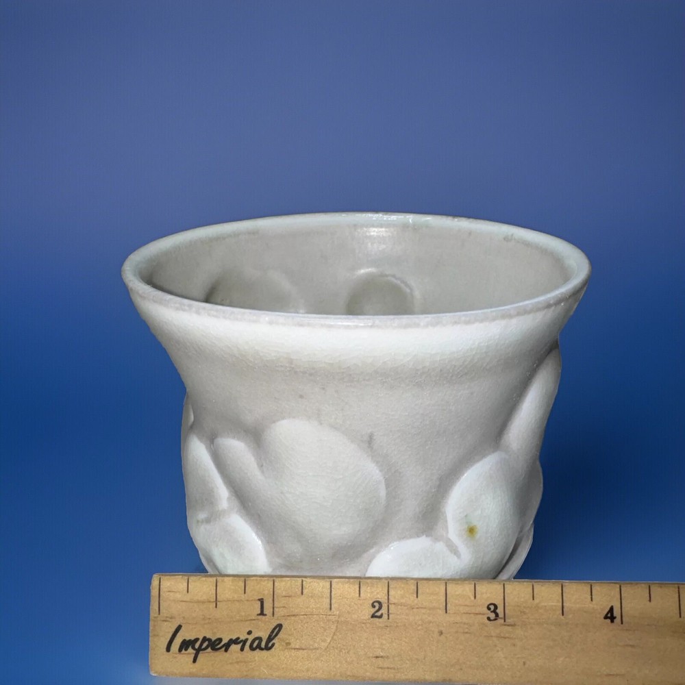 Art Studio Pottery Ceramic Cloud Vase Vessel Signed Drip Glaze Handmade