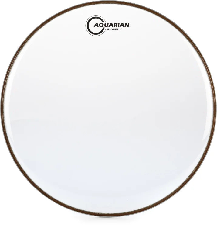 Aquarian Drumheads Response 2 Clear Drumhead - 14"