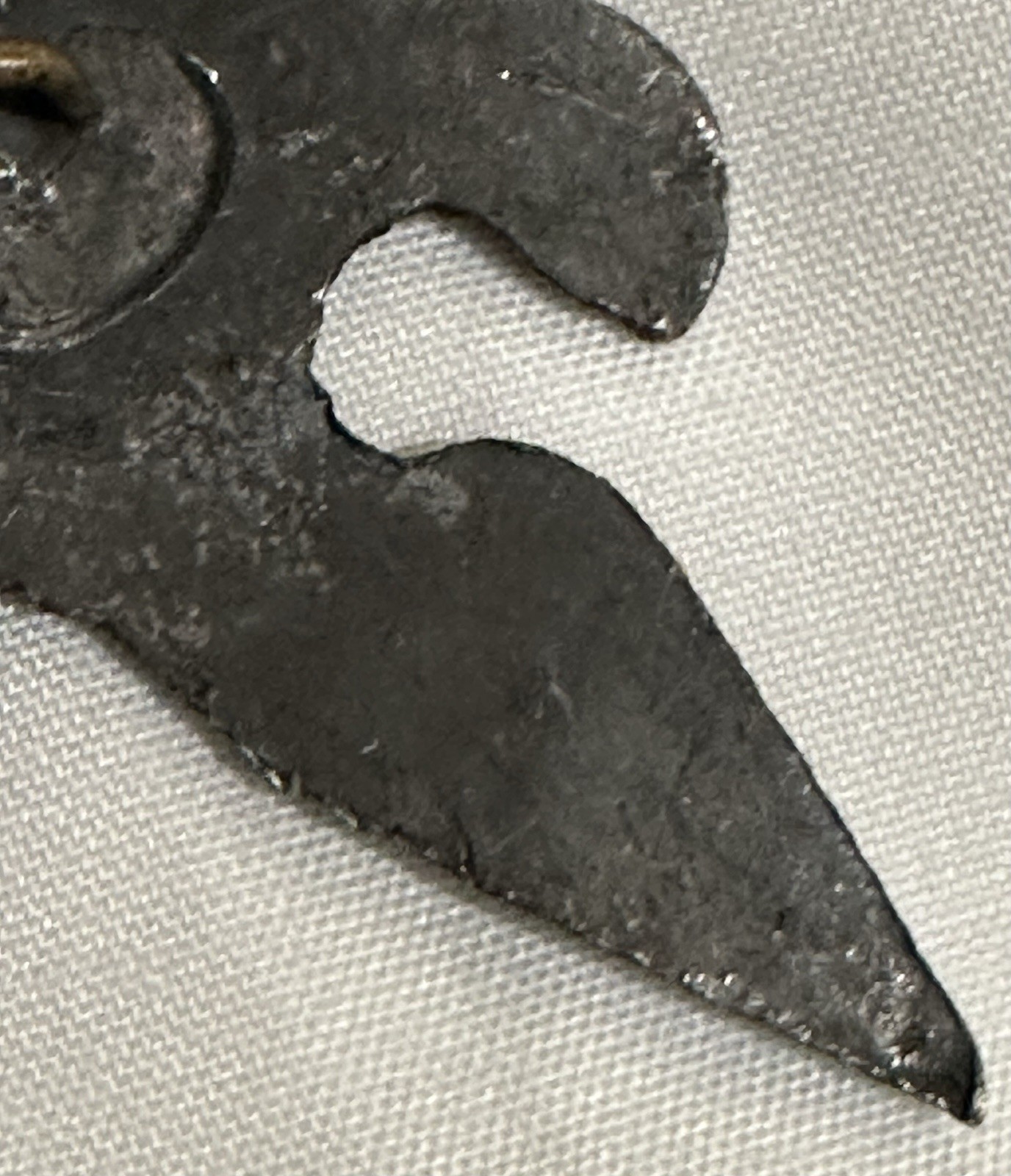 Original Period Civil War Patriotic Hat - Lapel Pin. Lead Backed & Good Quality.