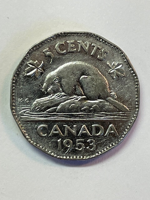 1953 Canadian Nickel