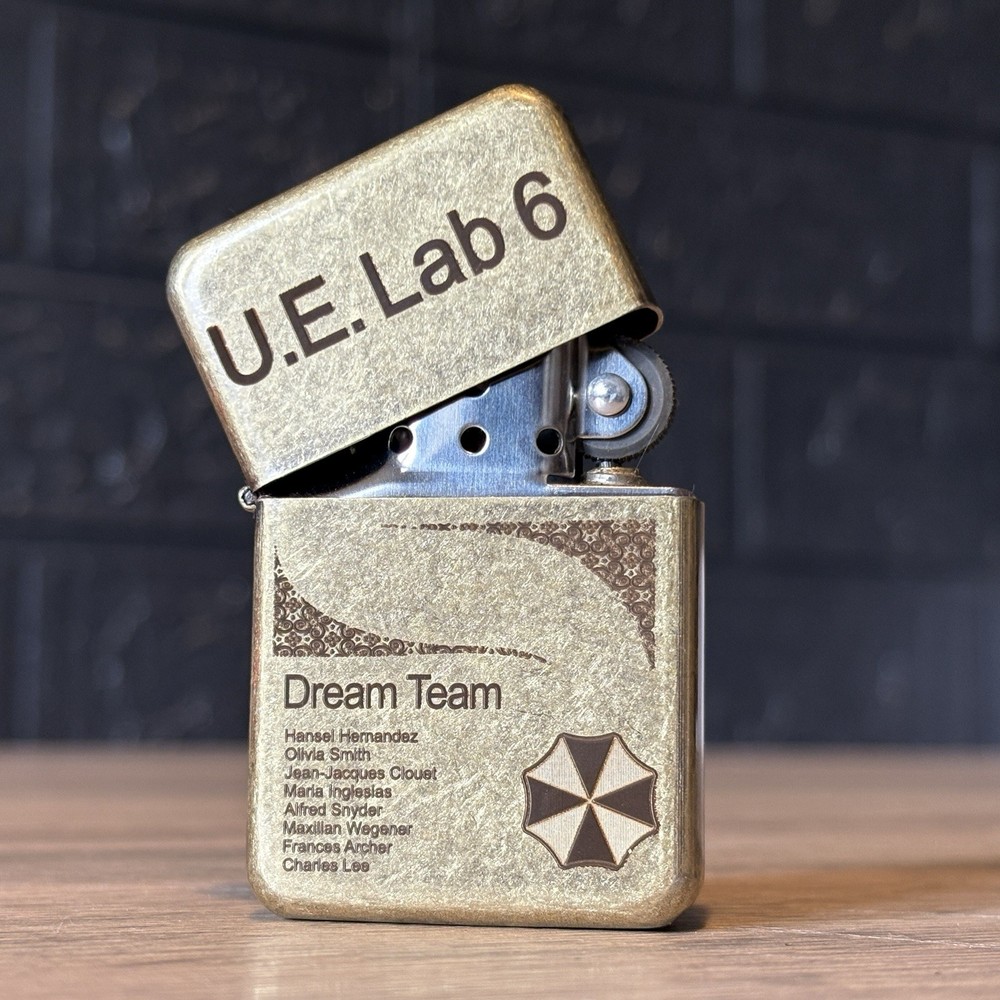 Resident Evil 4 Remake Inspired Luis Sera Flip Lighter | Windproof & Refillable