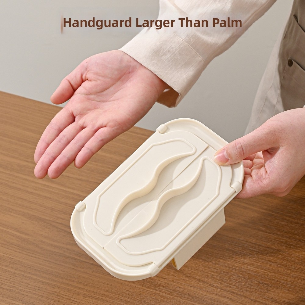 Stainless Steel Vegetable Processor with 5 Replaceable Blades for Kitchen Use