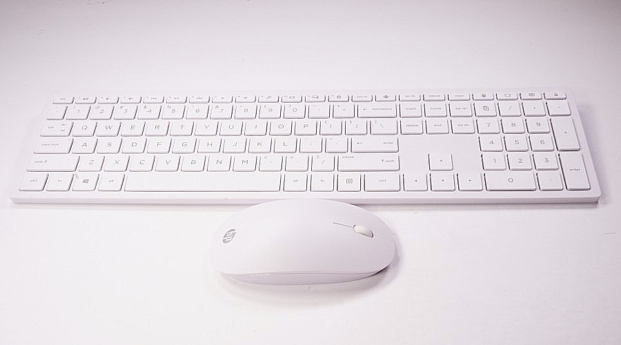 HP WHITE KEYBOARD + MOUSE WIRELESS 928512-001