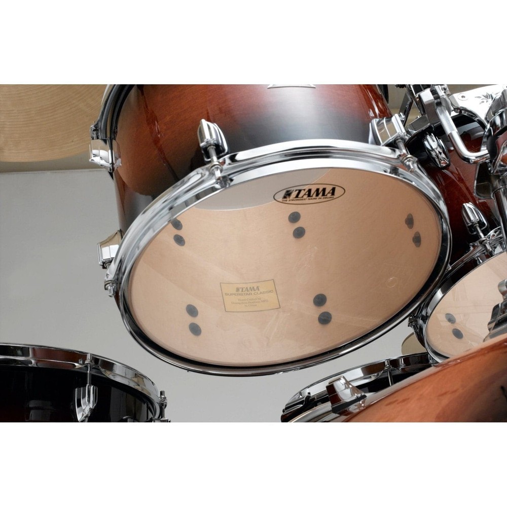 Tama Superstar CL Maple 7pc Drum Set Mahogany Burst