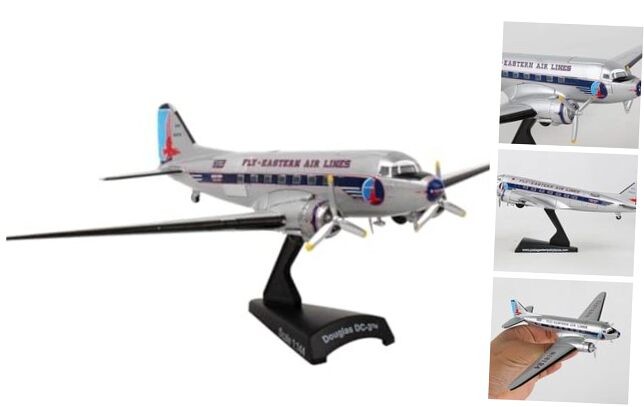 Eastern DC-3 1/144 Silver Postage Stamp