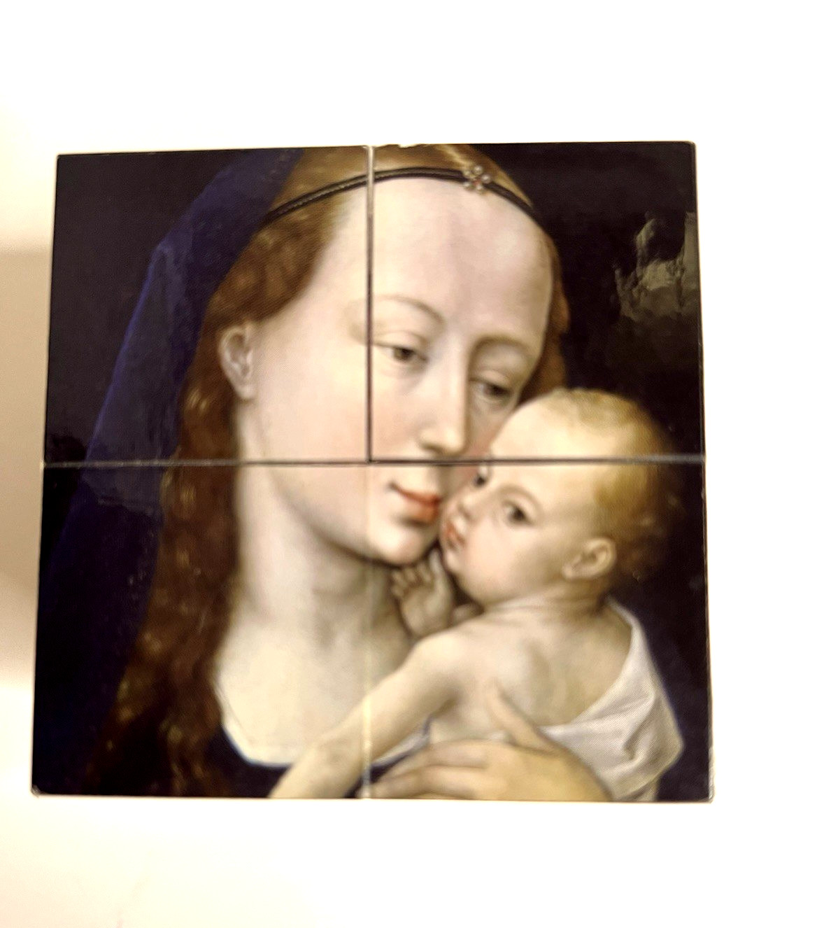 Madonna & Child Art Cube Collection Museum of Fine Arts Houston with Booklet