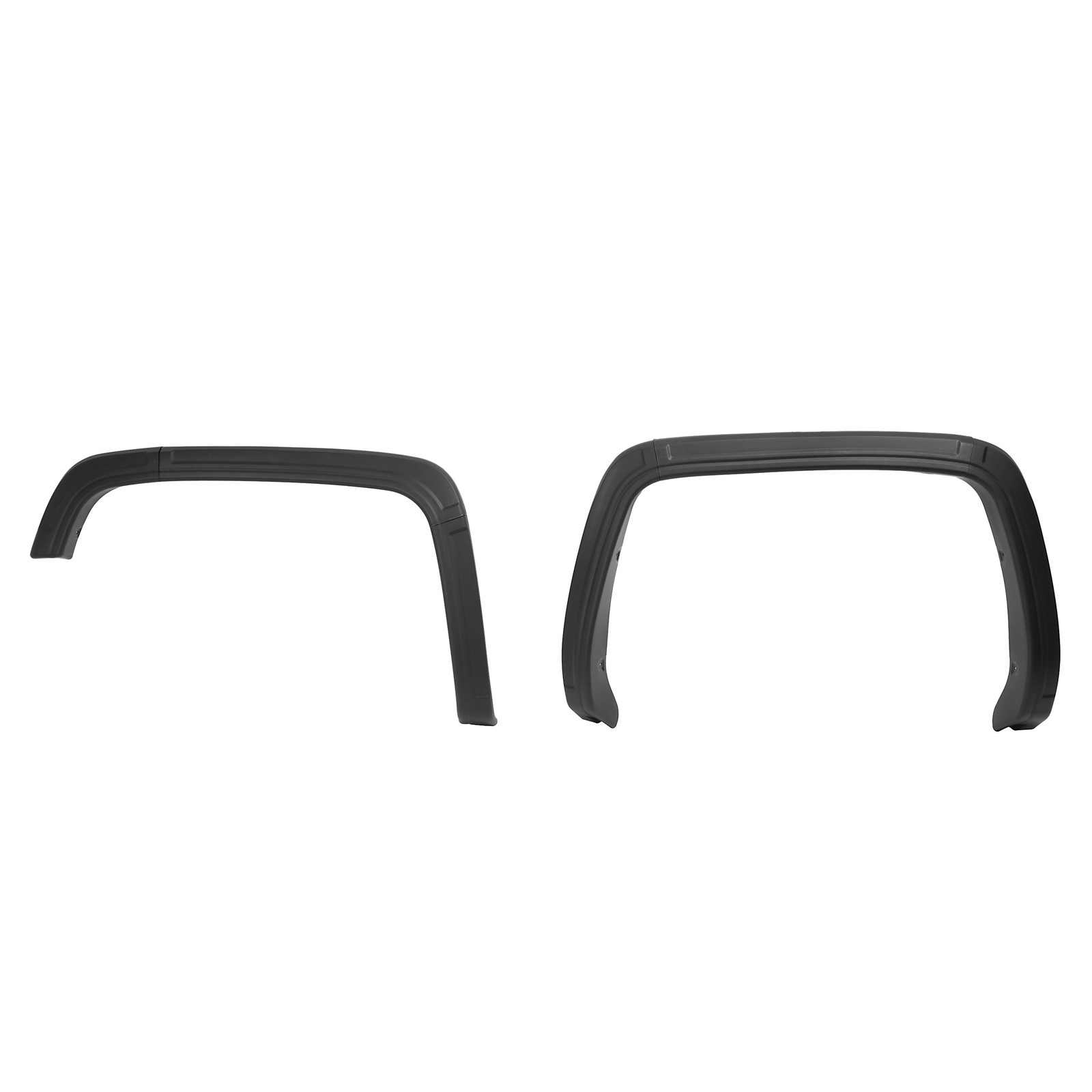 Fender Flare Kit For 2014-2015 GMC Sierra 1500 Textured Plastic Black