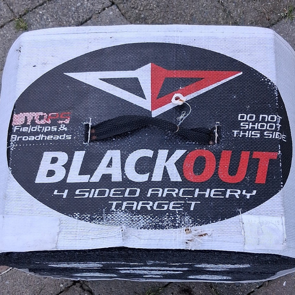 ARCHERY BLACK OUT BLOCK TARGET