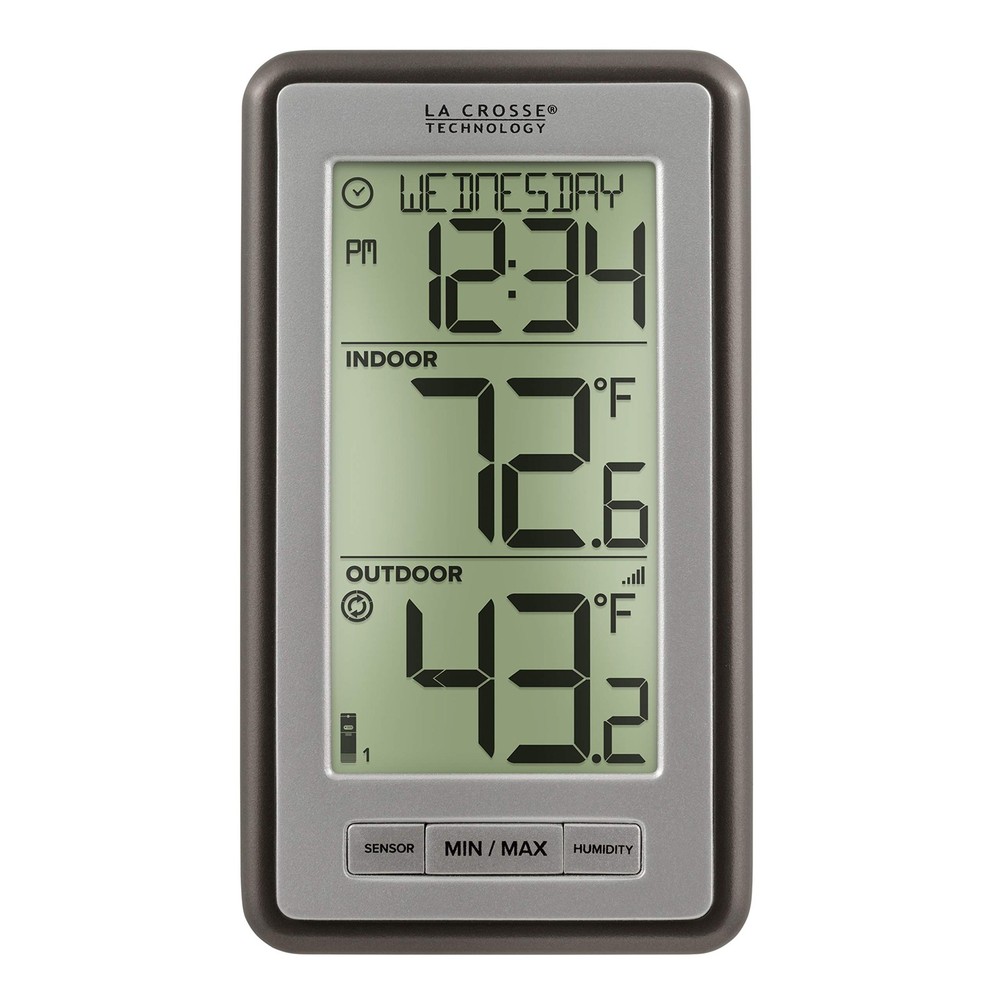 WS-9160UV3 Digital Indoor Outdoor Thermometer Wireless - Multi-Format Remote ...