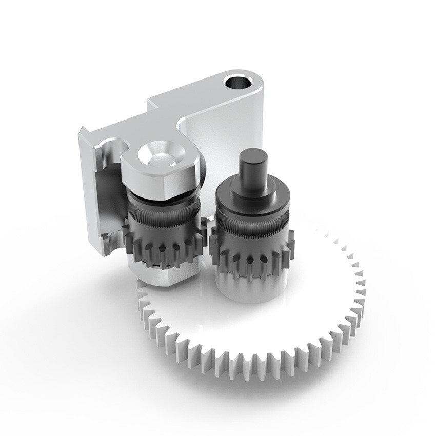 3D Printer Accessories Extruder Nano-coated Gear Set For FLASHFORGE AD 5M Pro
