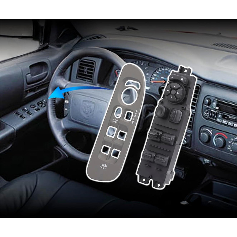 Power Window Switch Control Button 5HZ71WL5AE for Dodge Ram Dakota Durango 2 pcs