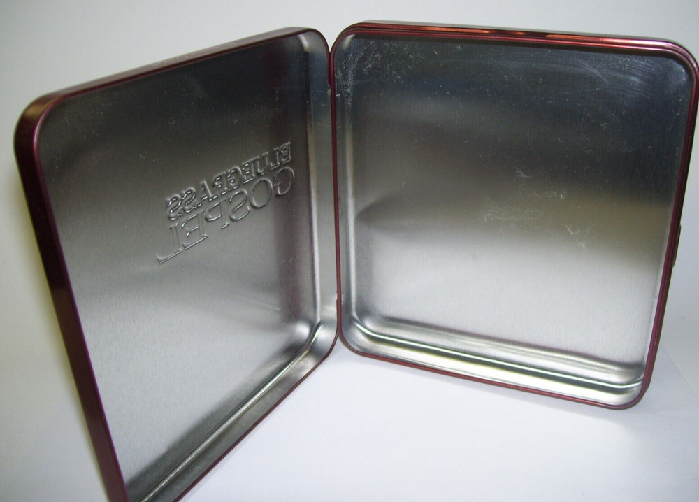 Blue Grass Gospel Tin Box Hinged