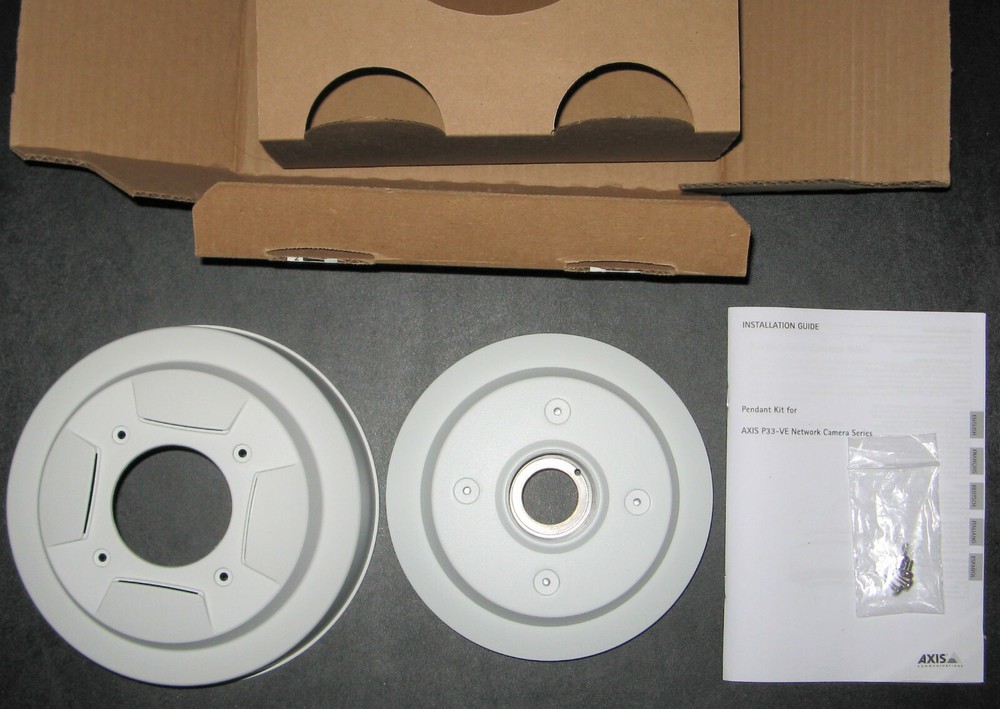AXIS 5502-321 Pendant Kit P3343-VE for Mounting Security Camera on 1.5" Threaded