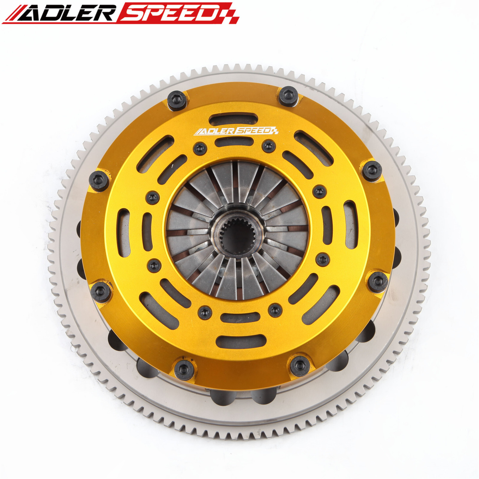 Racing Clutch Twin Disc Kit & Flywheel For Toyota Corolla Celica Matrix Medium