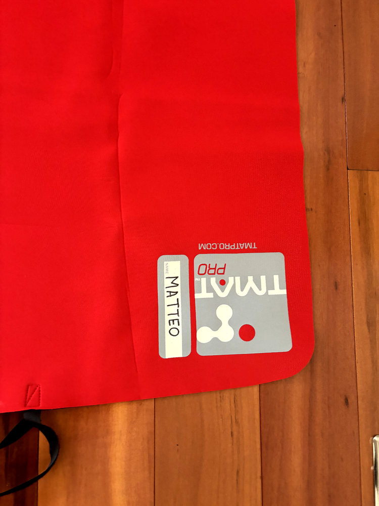 TMat Pro Red Triathlon Changing Mat