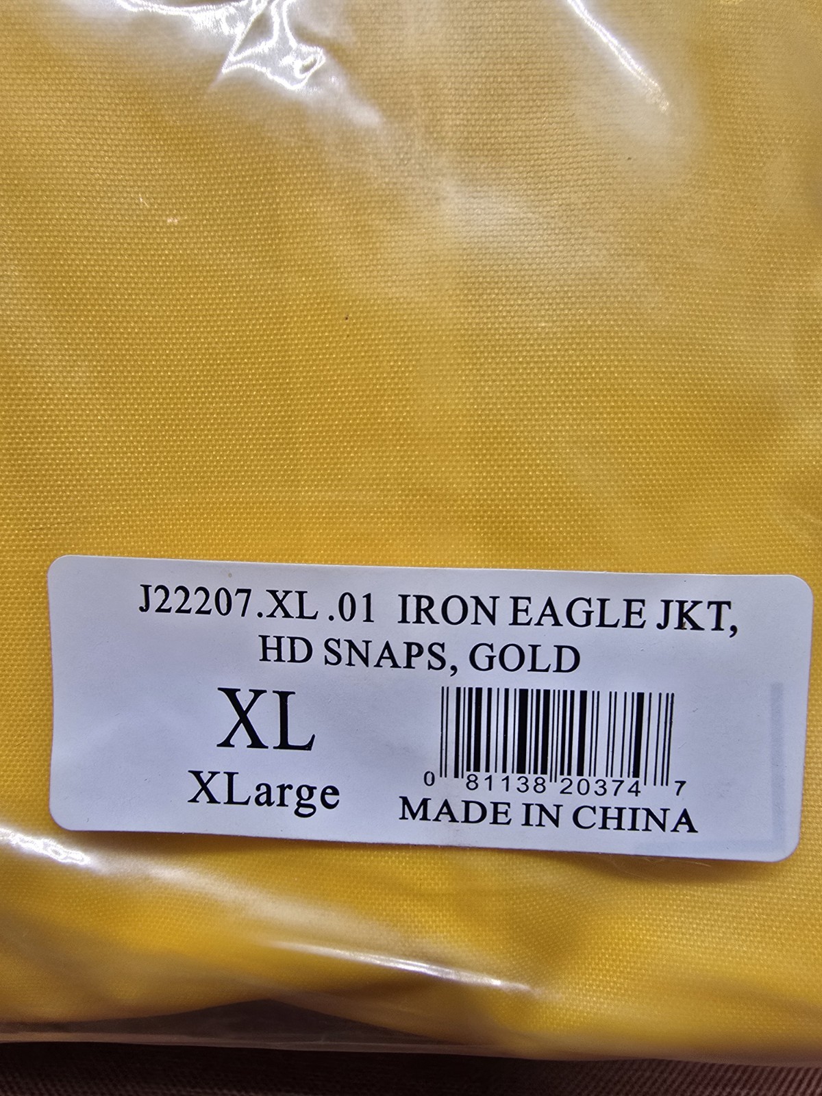 Tingley Standard Iron Eagle Waterproof Jacket J22207 Size XL