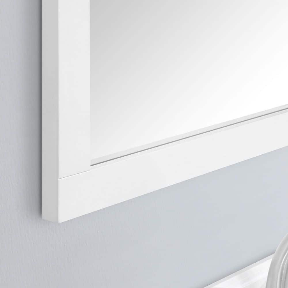 HDC Lincoln 22" W x 30" H Rectangular Framed Wall Mount Bathroom Vanity Mirror