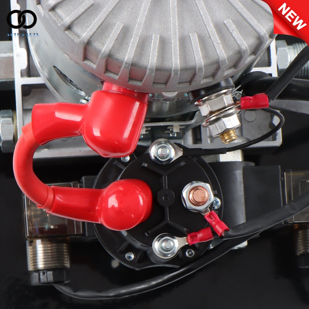 15 Quart Double Acting Hydraulic Pump Dump Trailer Power Unit DC 12V Unit Pack