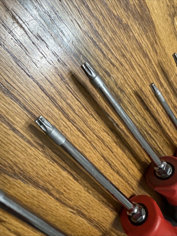 Snap On Tools Torx Screwdriver Set T8-T45