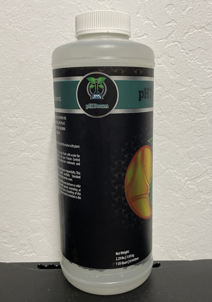 Cutting Edge Solutions PH Down 1 Quart (NEW) FREE SHIPPING