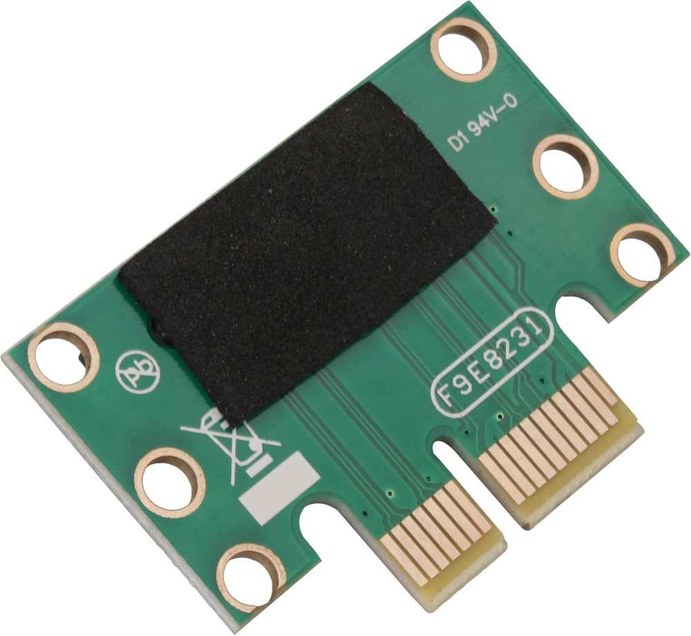 RDEXP Pci-Express 1X Riser Card 90 Degree Right Angle Riser Adapter Card