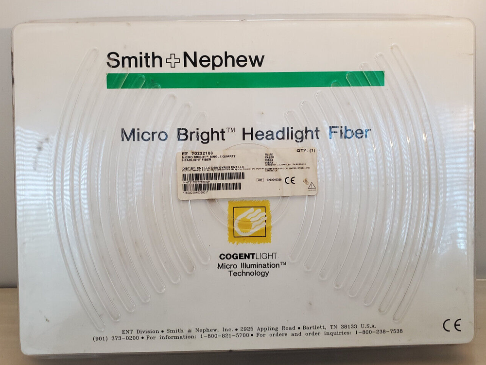 Smith and Nephew Micro Bright Headlight Fiber 7023-2103 REF.70232103 Cogentlight