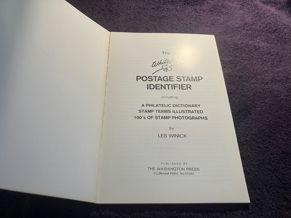 White Ace Postage Stamp Identifier, By Les Winick