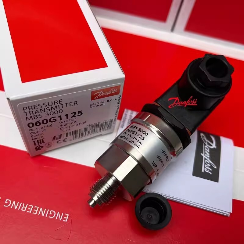 1pcs Danfoss Pressure Transmitter Sensor MBS3000 060G1125 0-10 Bar