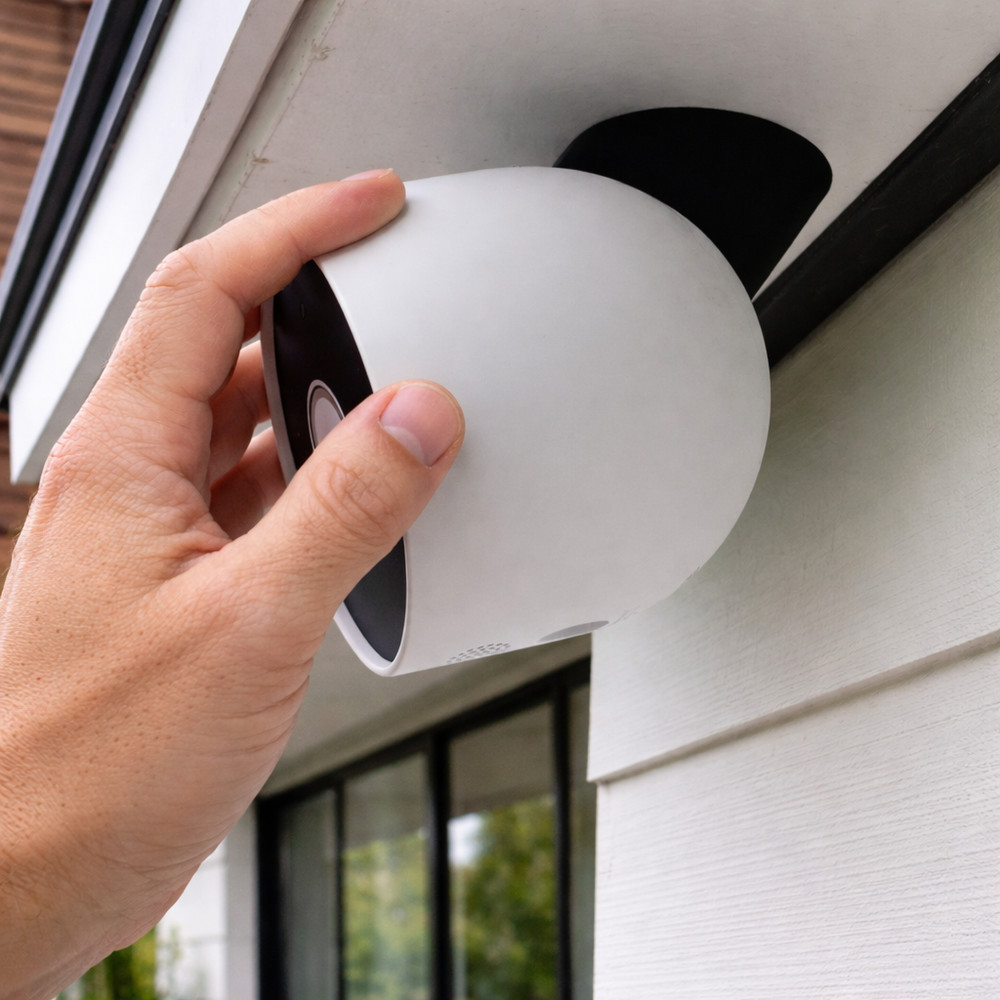 Angled Ceiling Wall Mount Magnetic Replacement Base Plate Google Nest Outdoor